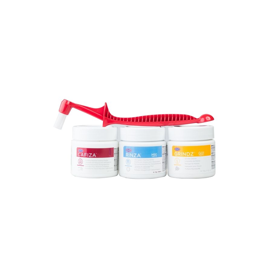 Urnex Starter Kit cleaning and maintenance kit for grinder and coffee maker