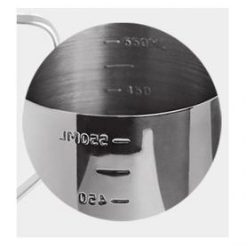Kaffia Jug 600ml Milk Tube with Line 2