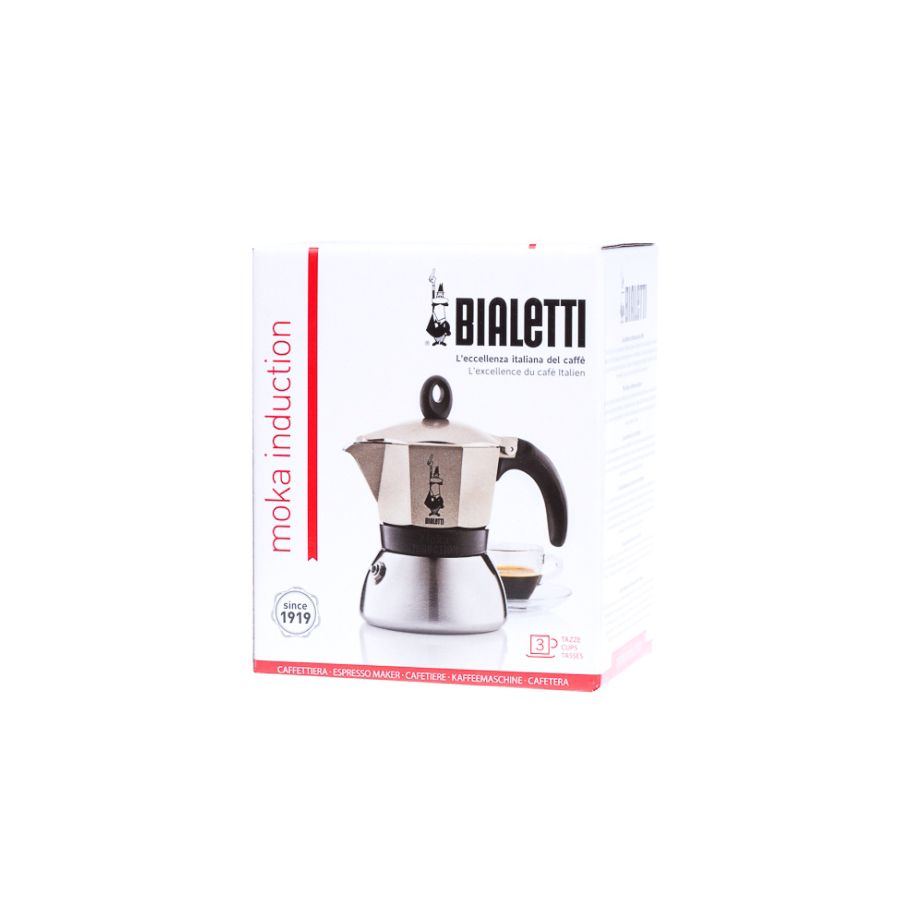 Bialetti Moka Induction 3 šálky zlatá