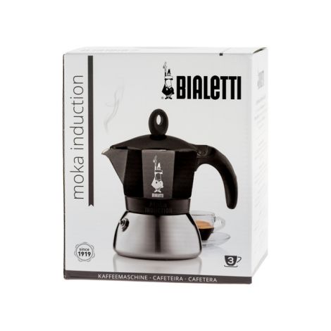 Bialetti Moka Induction 3 cups black