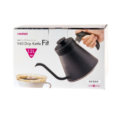Hario Drip Kettle Black 1,2L (VKF-120MB)