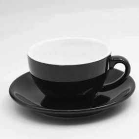 Šálek na cappuccino Kaffia 200 ml - černá 2