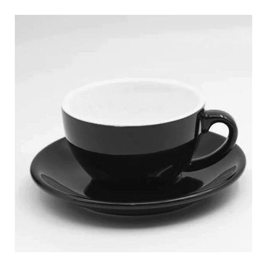 Cup for cappuccino Kaffia 220ml - black