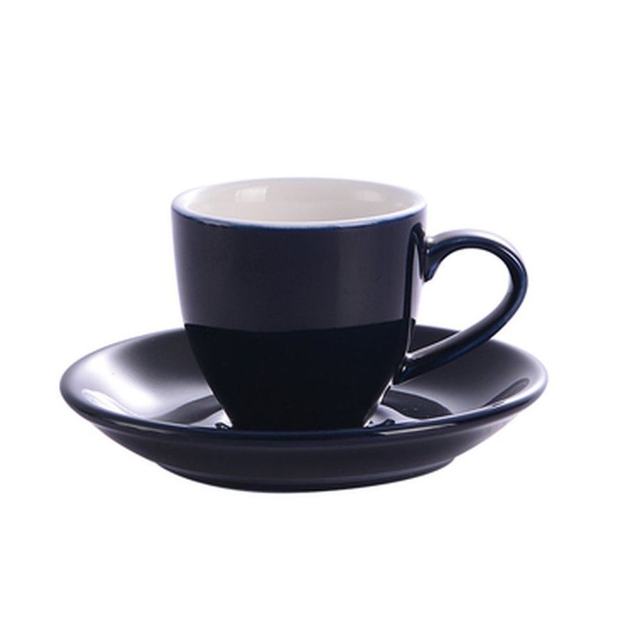 Šálek na espresso Kaffia 80ml - tmavě modrá