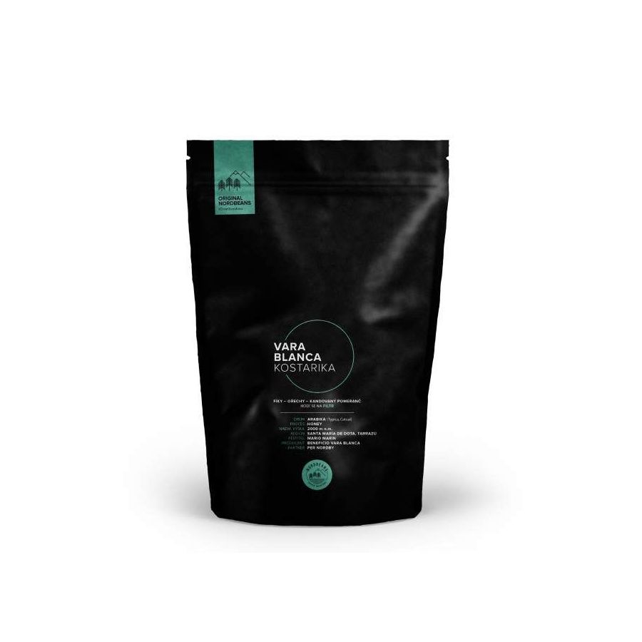 Nordbeans Kostarika Vara Blanca 200g