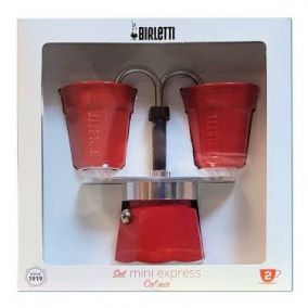 Dárková sada Bialetti Mini Express 2 šálky červená 2
