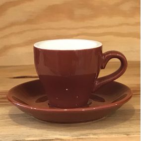 Šálek na espresso Kaffia 80ml - hnědá 2