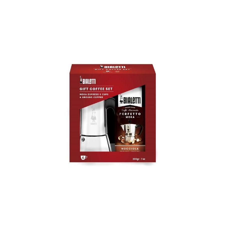Bialetti Venus 6, induction coffee (gift pack)
