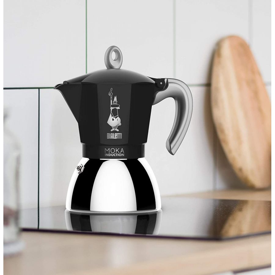 Bialetti Moka Induction 2 šálky černá NEW