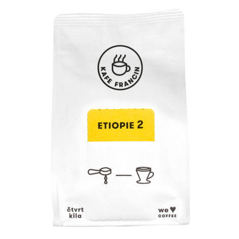 Kafe Francin Etiopie Guji Arsosala 250g