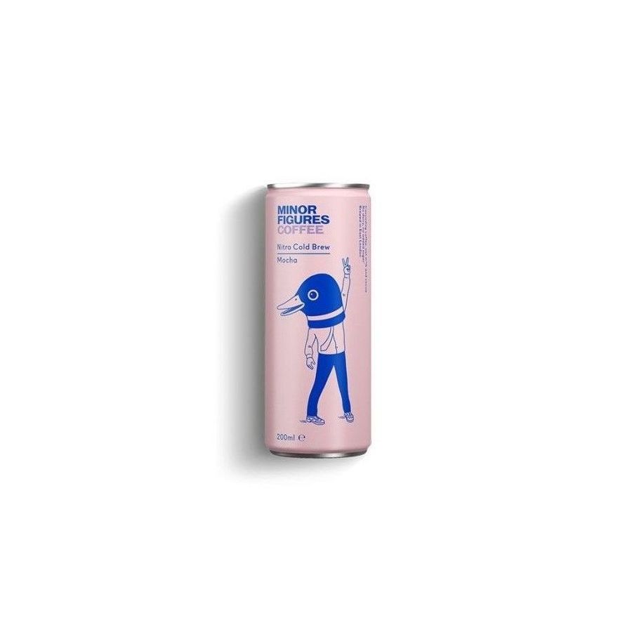 Cold Brew Mocha - oat drink with coffee and cocoa - Minor Figures Nitro