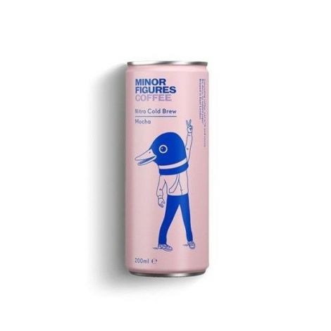 Cold Brew Mocha - oat drink with coffee and cocoa - Minor Figures Nitro