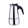  Kaffia' s largest production stainless steel moka pot for making 9 cups of mocha coffee. A simple brewing method very close to espresso, but at a fraction of the cost. Capacity: approx. 533.2 ml. It is suitable for for induction hobs! 
