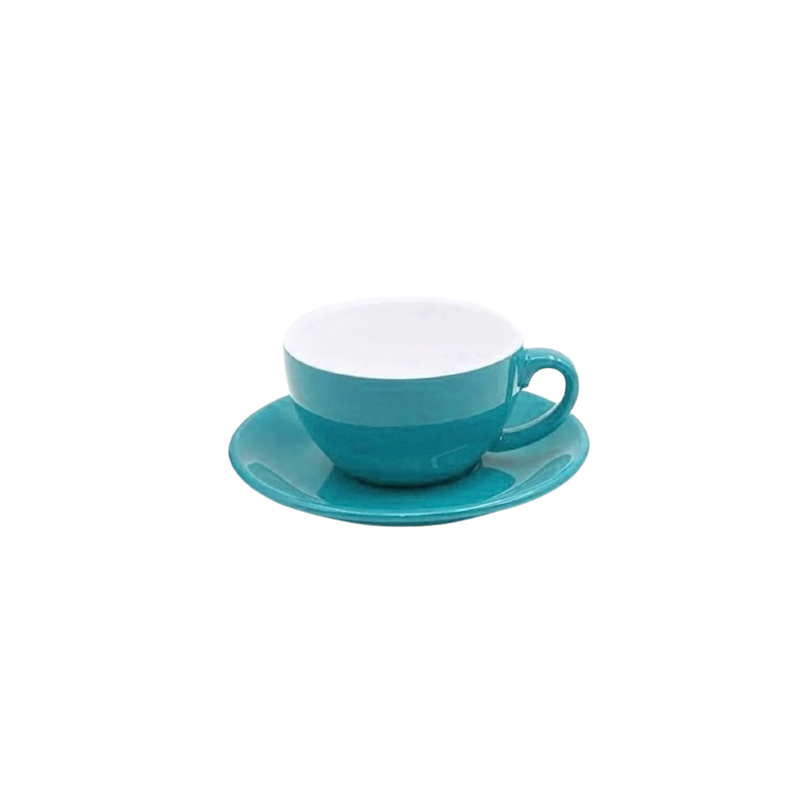 Šálek na cappuccino Kaffia 200ml- Tyrkysová