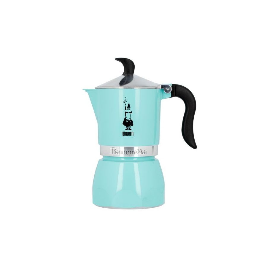 Bialetti Fiammetta 3 light blue mocha teapot