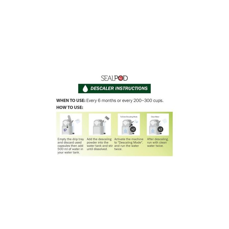 Capsules Sealpod Cleaning Kit - Nespresso ® cleaning kit