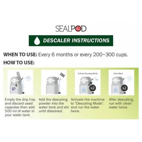 Capsules Sealpod Cleaning Kit - Nespresso ® cleaning kit