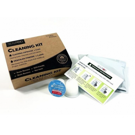 Capsules Sealpod Cleaning Kit - Nespresso ® Cleaning Kit