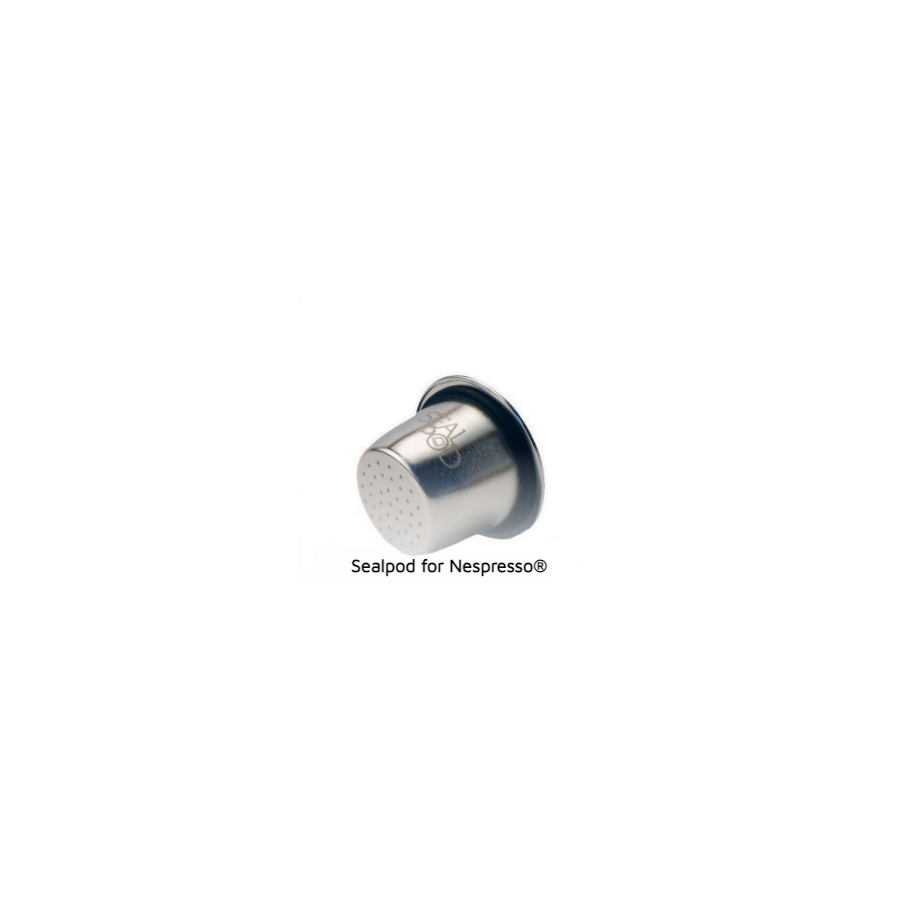 Kapsle Sealpod - znovuplnitelná, nerezová
