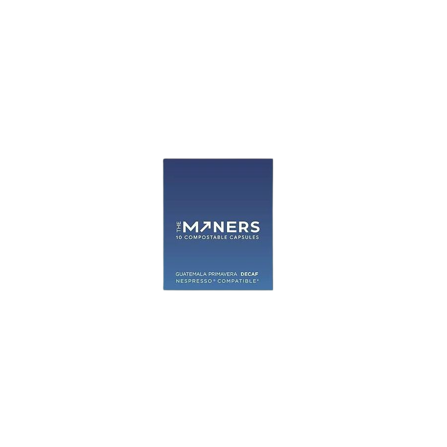 The Miners Coffee Nespresso kapsle – Guatemala Decaf