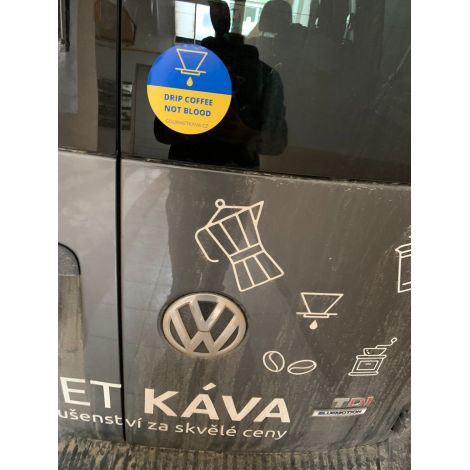 Samolepka - podporuji Ukrajinu!