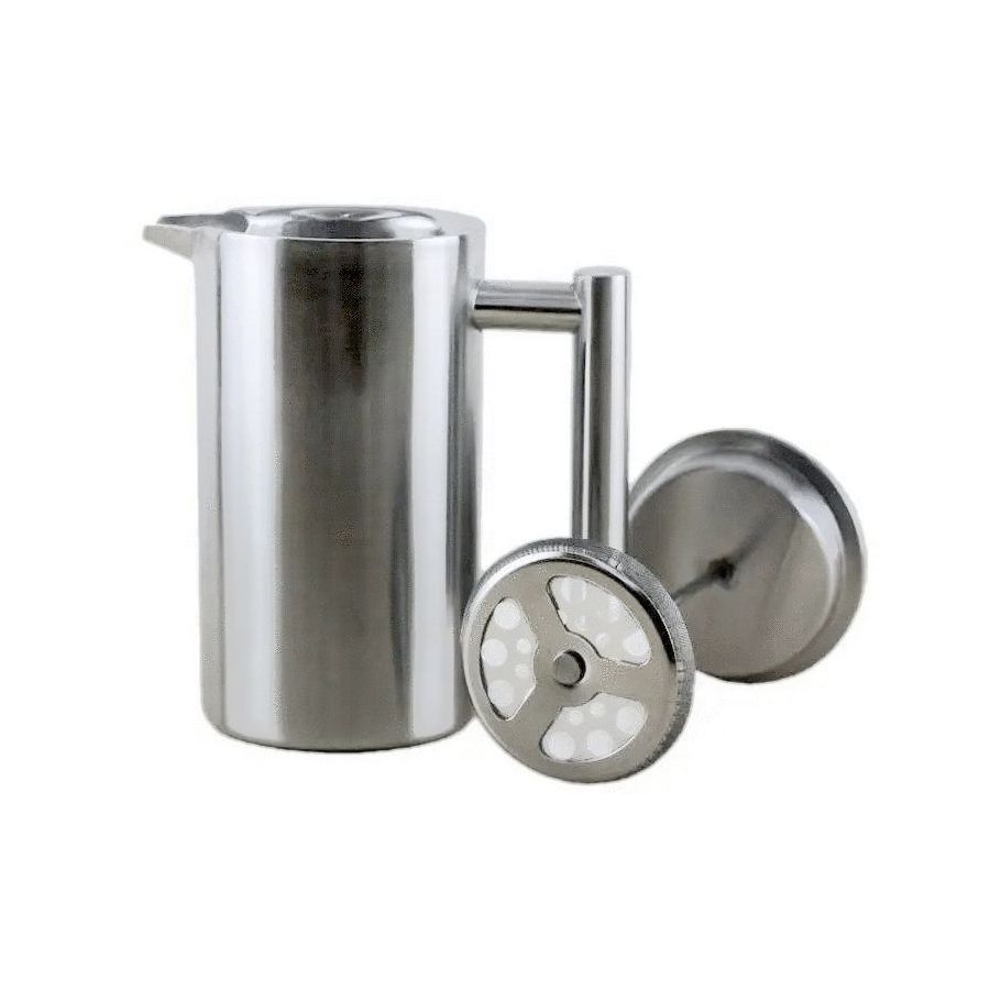 Nerezový frenchpress 600ml Kaffia - Silver