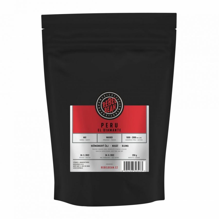 Rebelbean Peru El Diamante, 250 g
