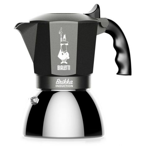 Moka konvice Bialetti Brikka Induction 4 šedá