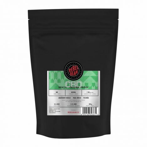 Rebelbean CBD coffee Brazil Cafeina Group, 250 g