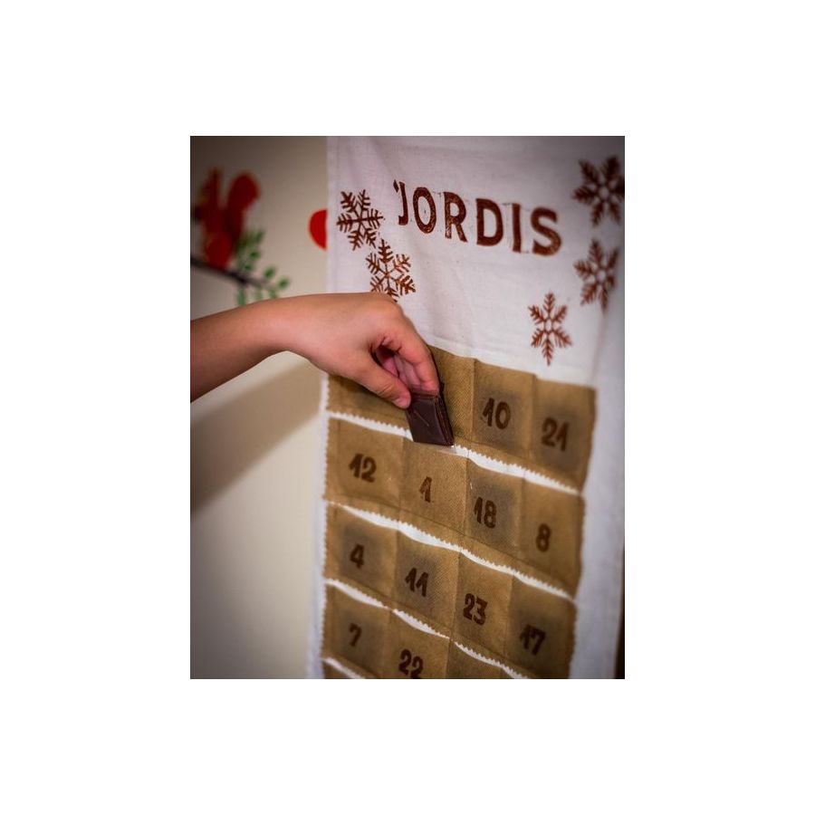 Čokoláda Jordis Adventní kalendář 24 x 4 g