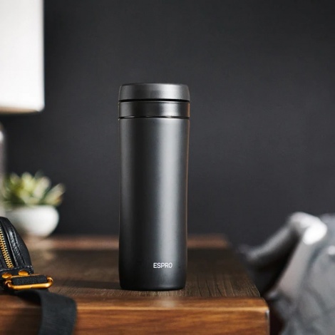 Frenchpress Espro P1 Travel Press 300ml stříbrný