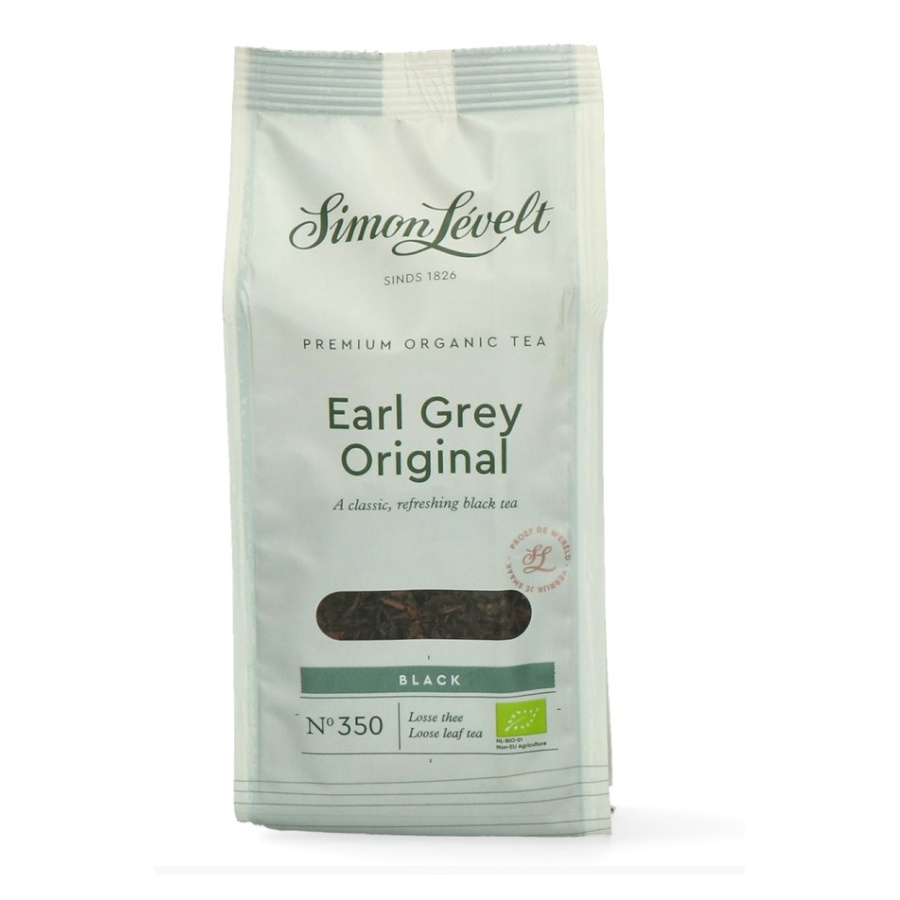 Loose black Earl Grey tea Simon Lévelt 90 g