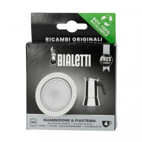 Bialetti Gasket Set for 4-Cup Stainless Steel Moka Pot