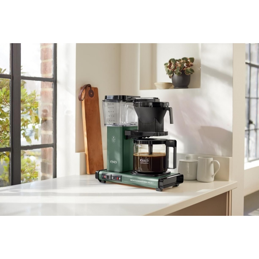 Moccamaster KBG Select FOREST GREEN coffee machine