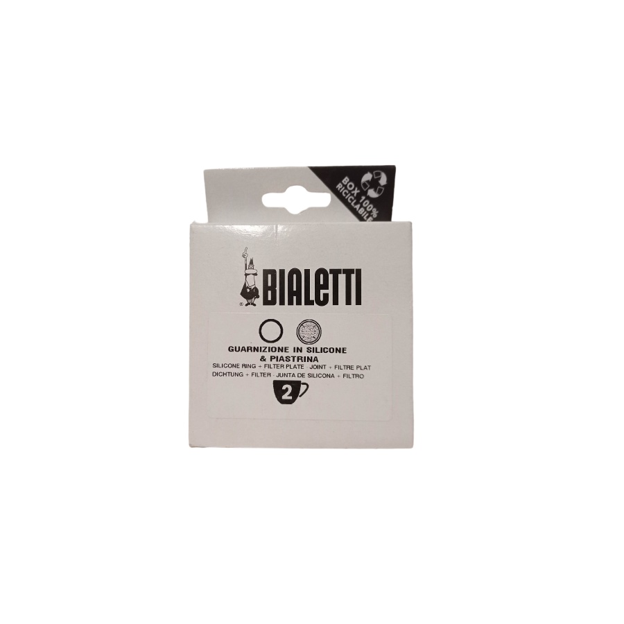 Těsnění Bialetti Mukka Express hliníkový kávovar na cappuccino 2 šálky