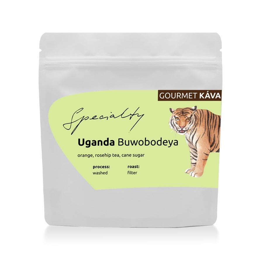 GourmetKáva Specialty Uganda Buwobodeya 250g