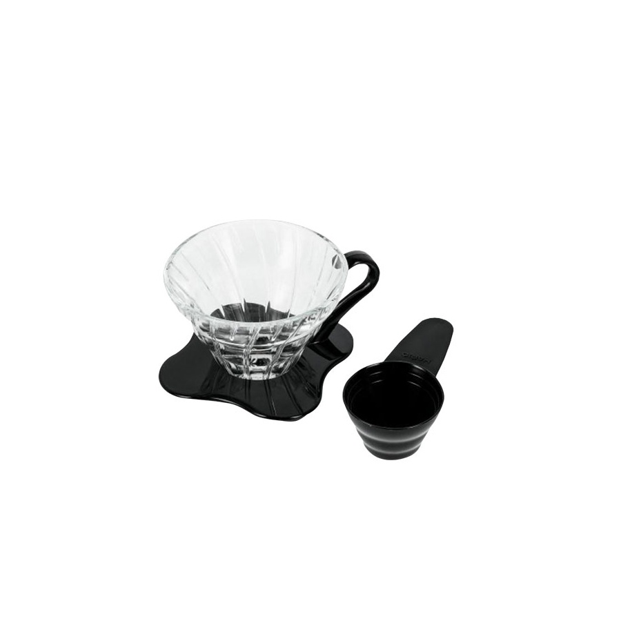 Hario glass Dripper V60-02 (VDG-02B)