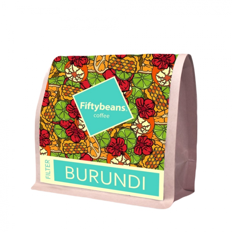 Fiftybeans Burundi Kibingo, 200g