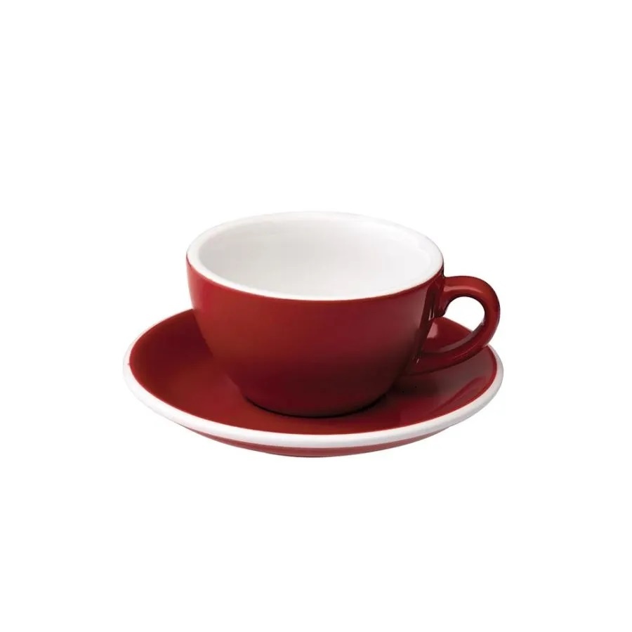 Outlet – Loveramics Egg Cappuccino Cup 200 ml, Red – COSMETIC DEFECT