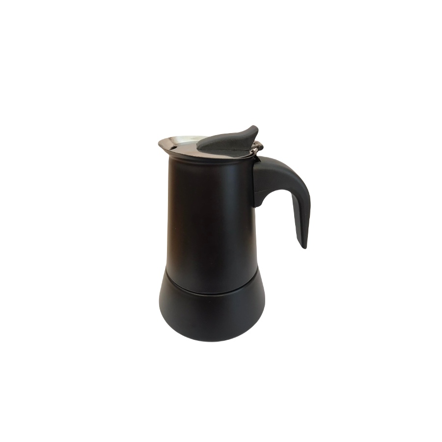 Moka konvice Kaffia Black 4 šálky - černá