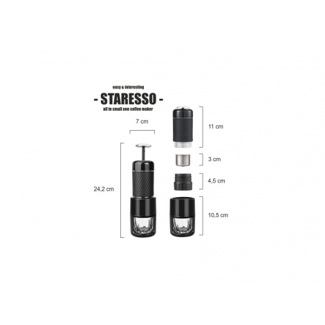 Staresso Classic coffee maker (SP-200) black