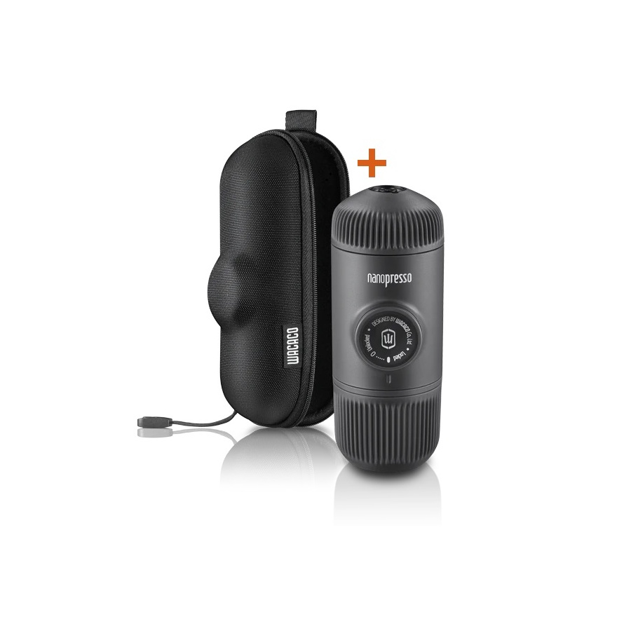Kávovar Wacaco Nanopresso - šedý s obalem
