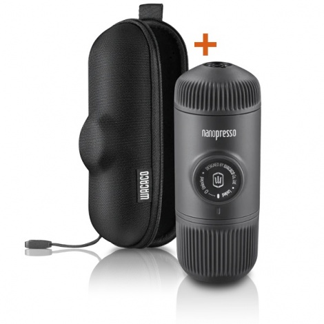 Kávovar Wacaco Nanopresso - šedý s obalem