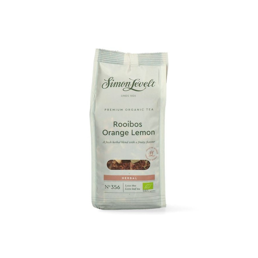 Loose tea Rooibos with orange and lemon Simon Lévelt 110g