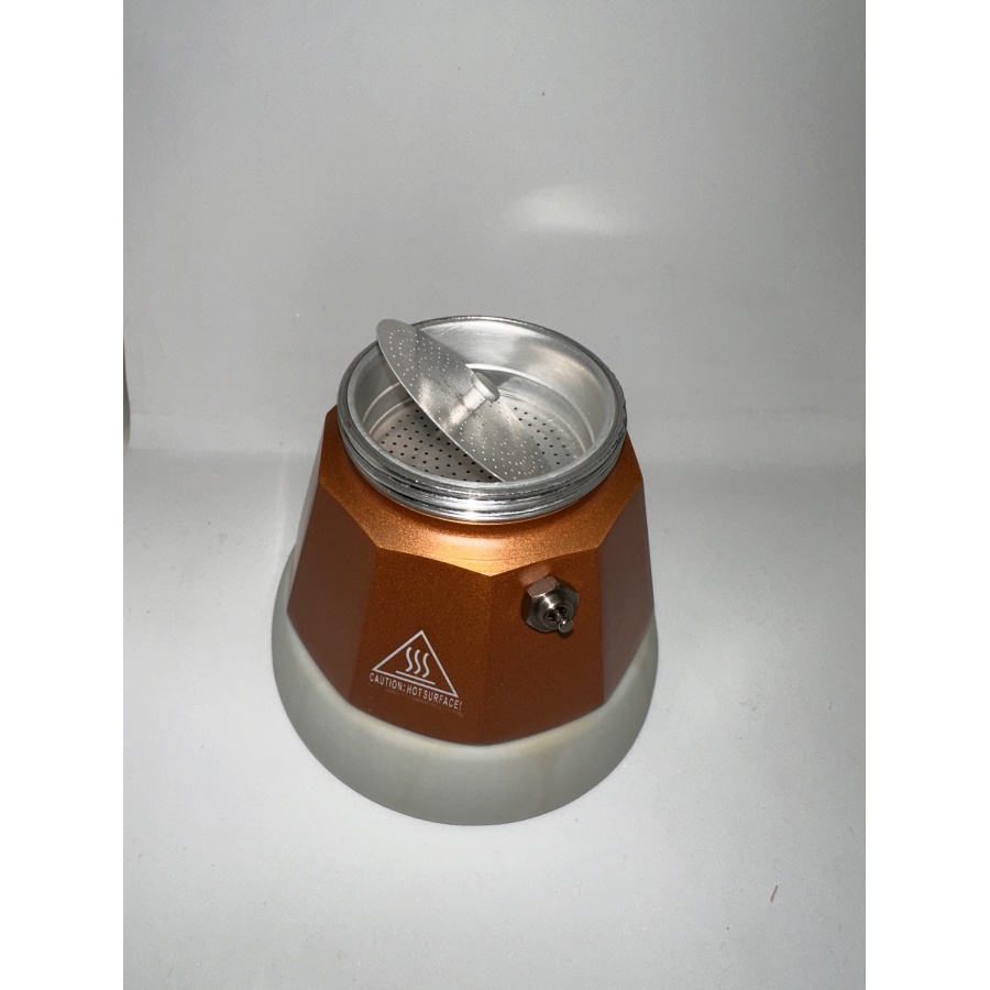 G.A.T. Vintage 4-6 elektrická moka konvice hnědá - POUŽITÁ / SLEVA