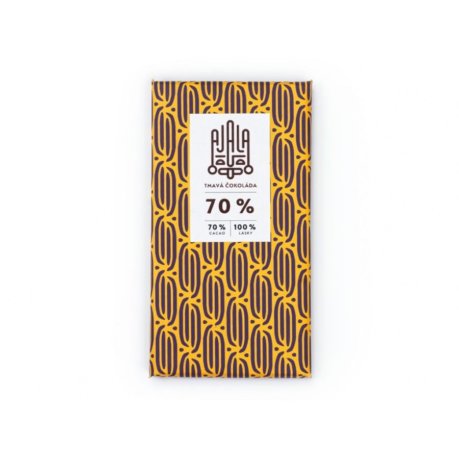 Čokoláda Ajala tmavá 70%