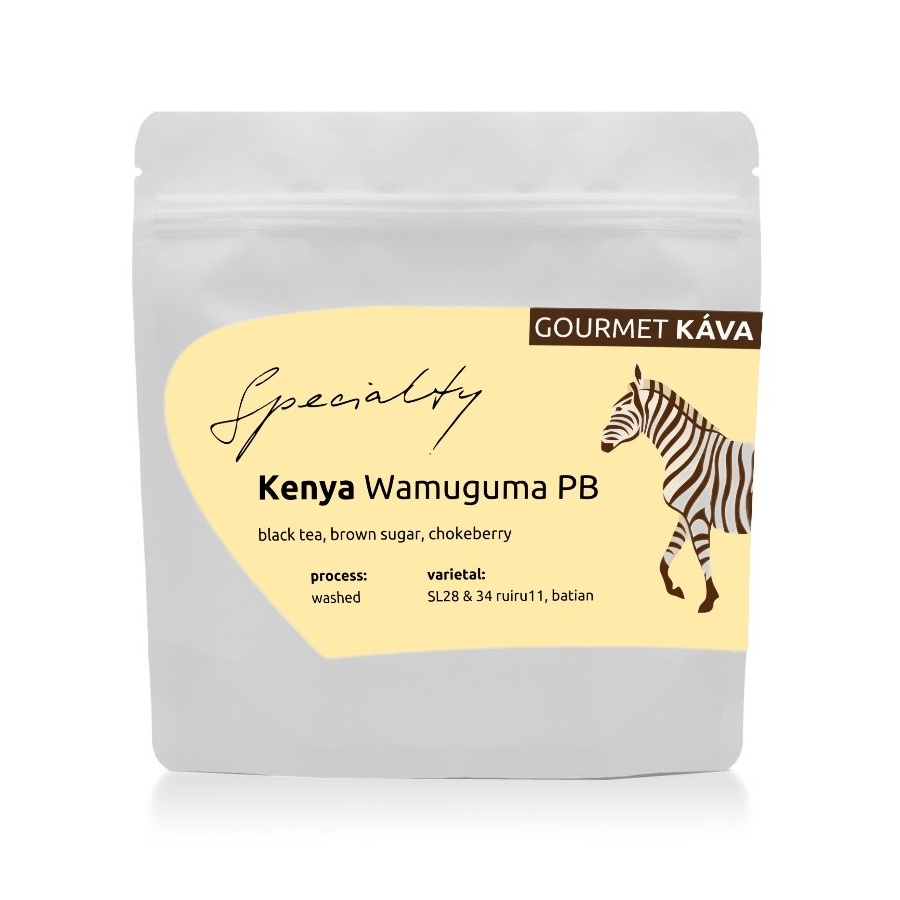GourmetKáva Specialty Kenya Wamuguma PB 250g