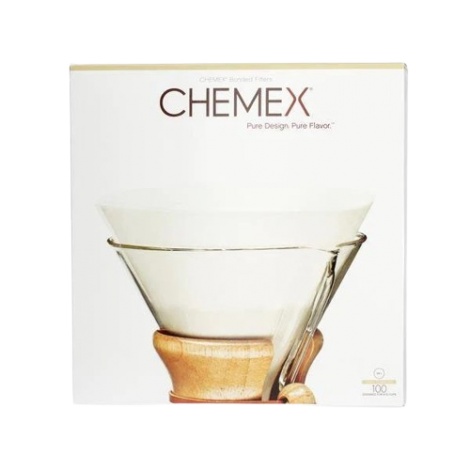 Chemex paper filters 6-10 cups - white Unfolded