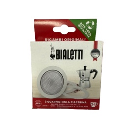 Bialetti Gasket Set for 3–4-Cup Aluminium Moka Pot