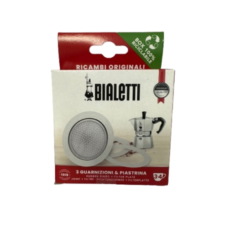 Bialetti Gasket Set for 3–4-Cup Aluminium Moka Pot
